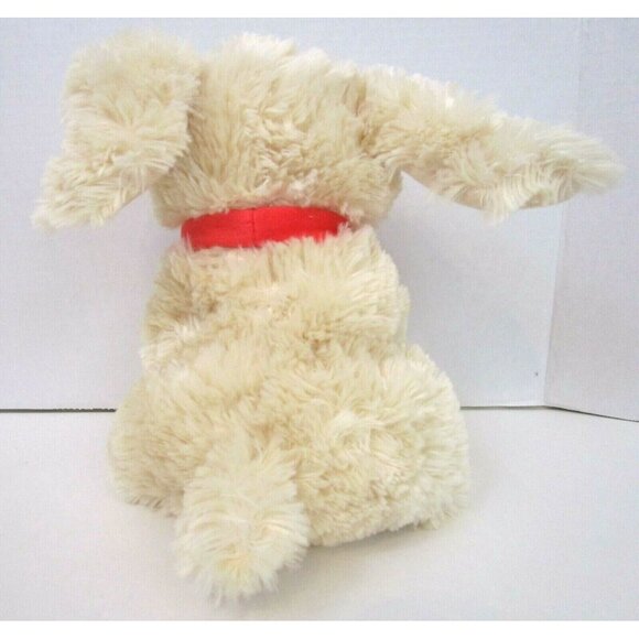 Chrisha Playful Plush 11” Puppy Dog I Love You Heart Collar Stuffed Animal - Picture 3 of 7